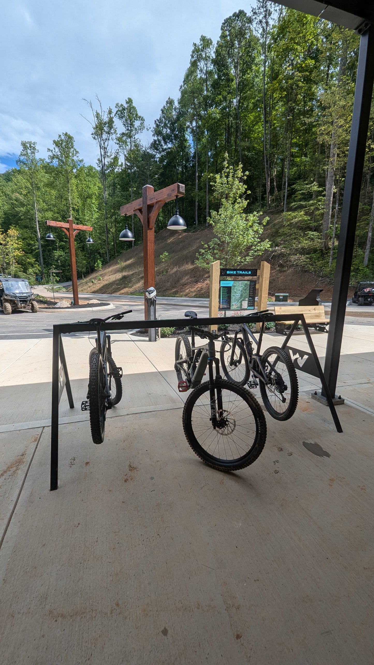 Steel A Frame Bike Rack