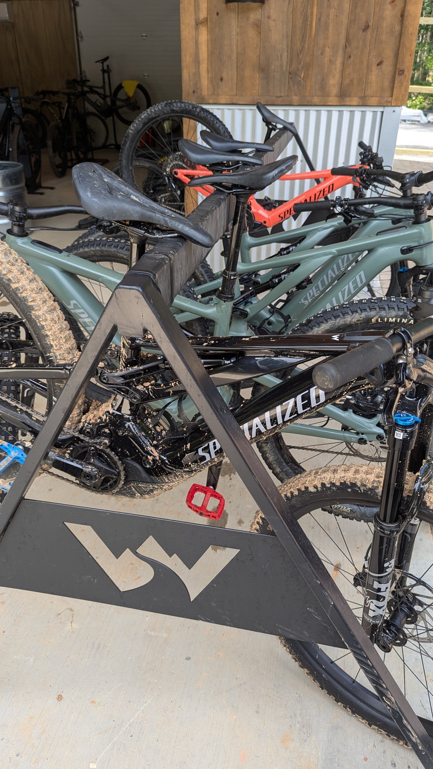 Steel A Frame Bike Rack