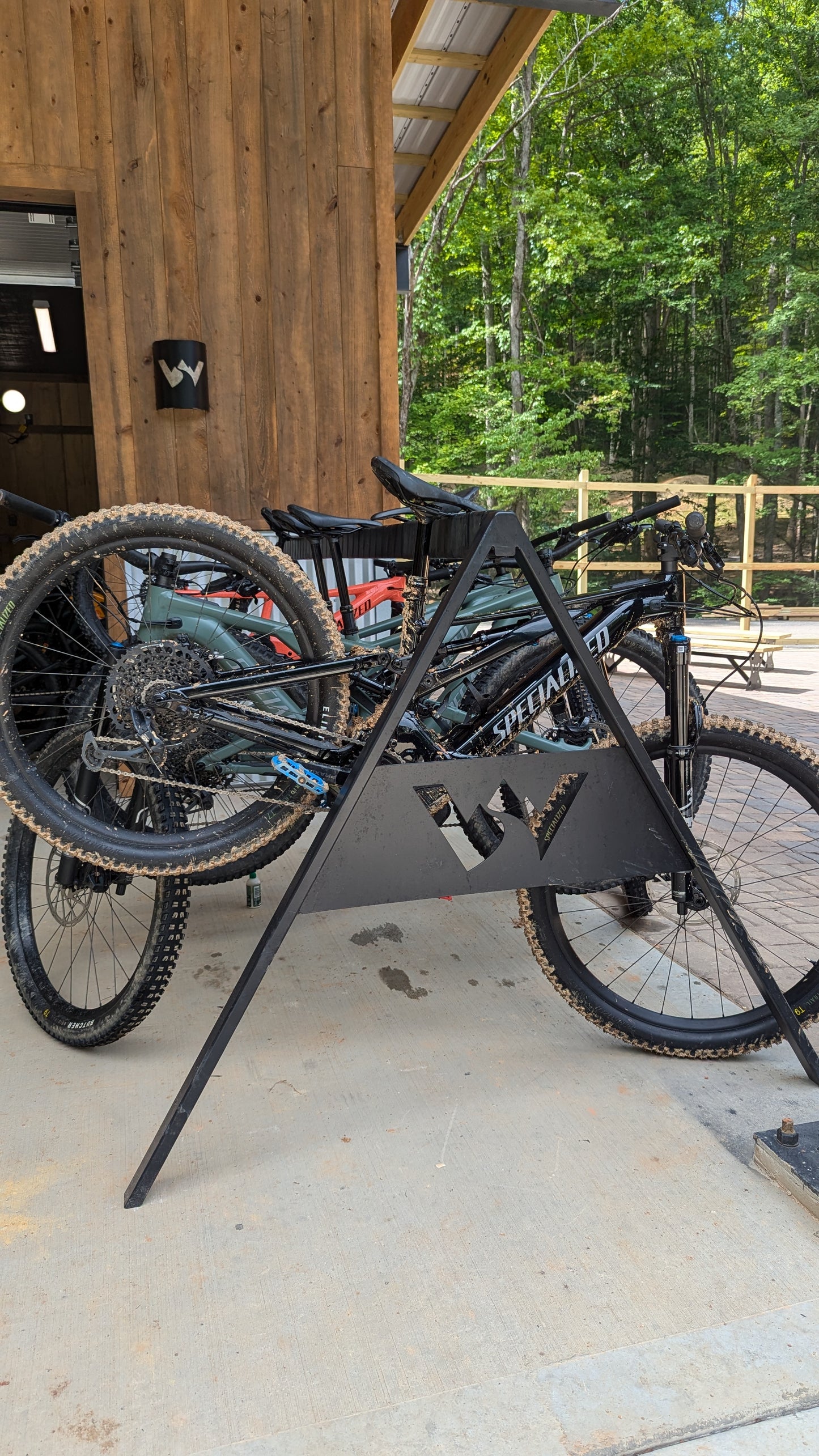Steel A Frame Bike Rack