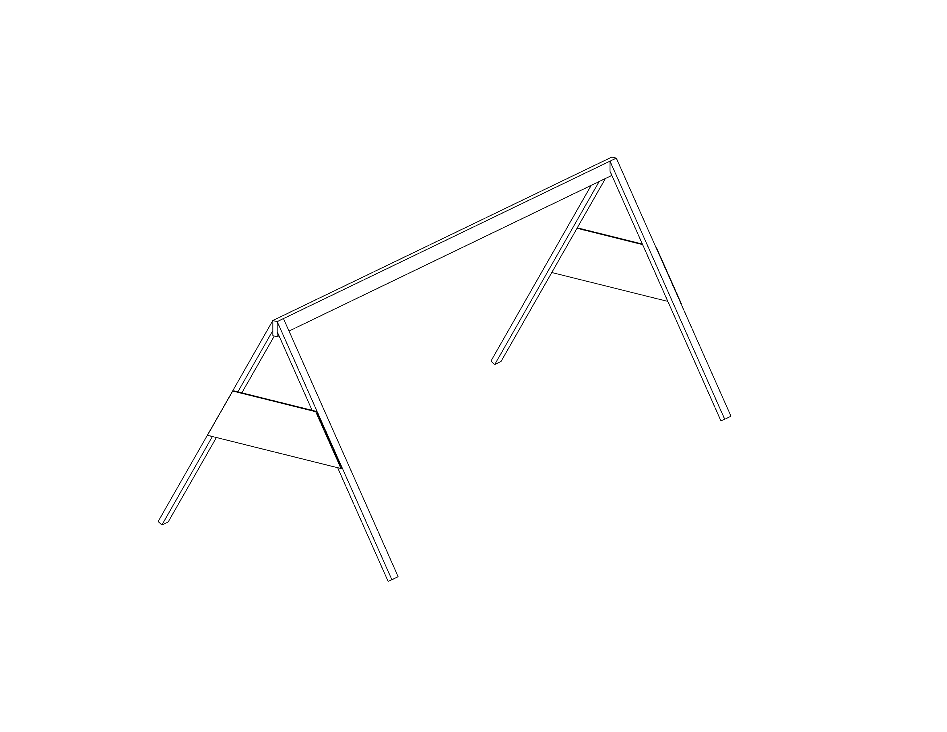 Steel A Frame Bike Rack – Southern Gravity