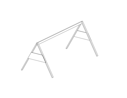 Steel A Frame Bike Rack