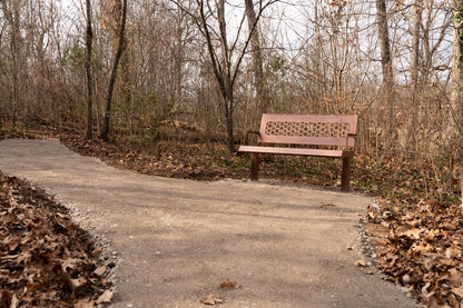 Signature Steel Park Bench – Hex Series