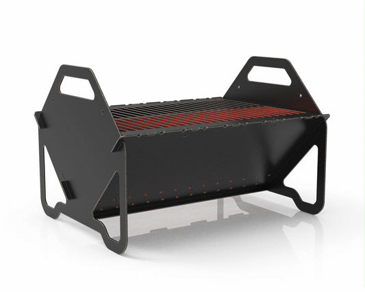 Collapsible Fire Pit Camping Grill Wood Stove